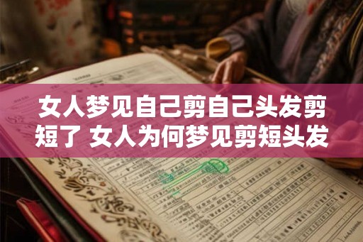 女人梦见自己剪自己头发剪短了 女人为何梦见剪短头发