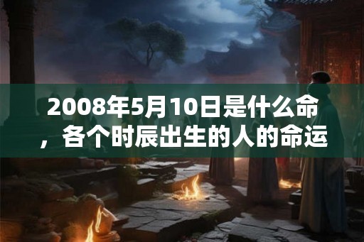 2008年5月10日是什么命,各个时辰出生的人的命运 2008年5月10日是什么命,各个时辰出生的人的命运