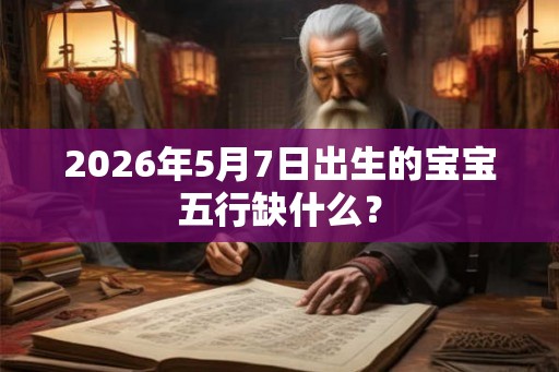 2026年5月7日出生的宝宝五行缺什么? 2026年5月7日出生的宝宝五行缺什么?