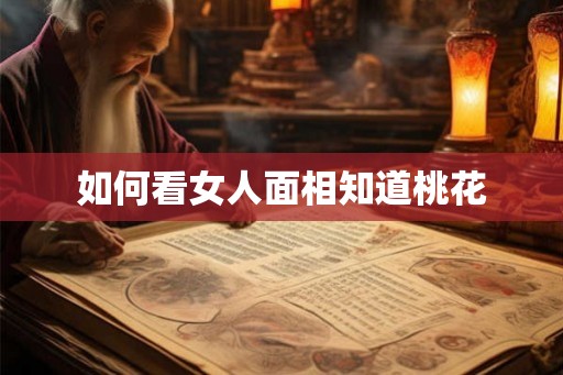如何看女人面相知道桃花