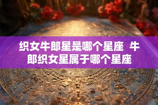 织女牛郎星是哪个星座  牛郎织女星属于哪个星座