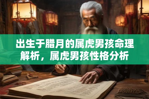 出生于腊月的属虎男孩命理解析，属虎男孩性格分析