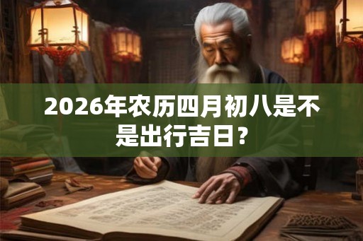 2026年农历四月初八是不是出行吉日? 2026年农历四月初八是不是出行吉日?