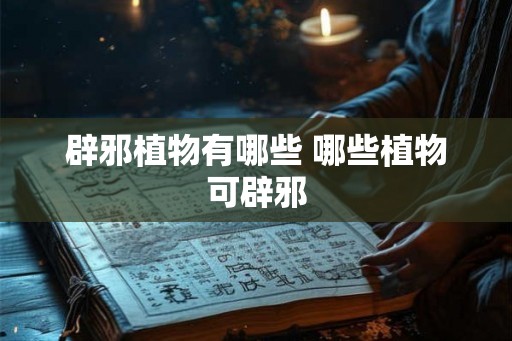 辟邪植物有哪些 哪些植物可辟邪