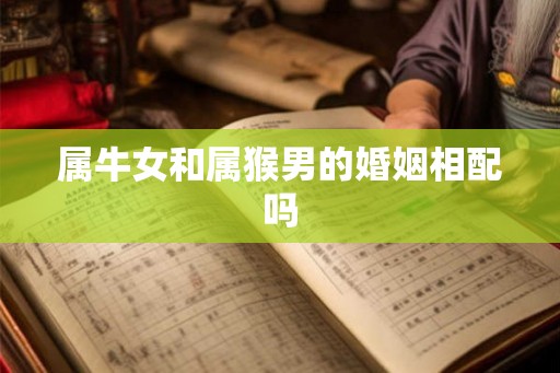 属牛女和属猴男的婚姻相配吗