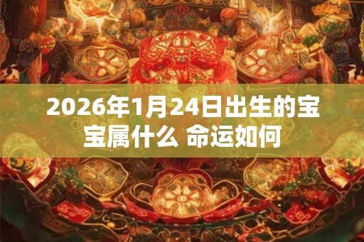 2026年1月24日出生的宝宝属什么 命运如何