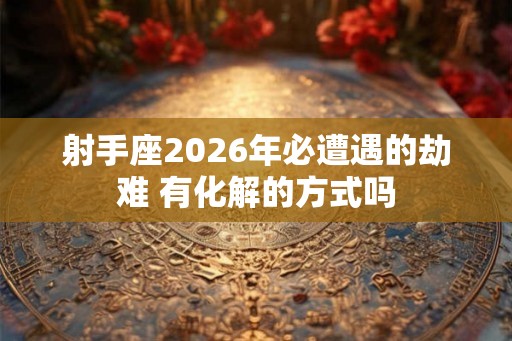 射手座2026年必遭遇的劫难 有化解的方式吗 射手座2026年必遭遇的劫难 有化解的方式吗
