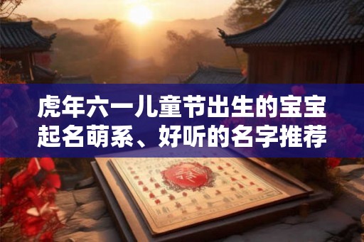 虎年六一儿童节出生的宝宝起名萌系、好听的名字推荐 虎年六一儿童节出生的宝宝起名萌系、好听的名字推荐