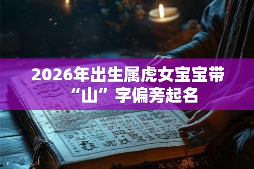 2026年出生属虎女宝宝带“山”字偏旁起名