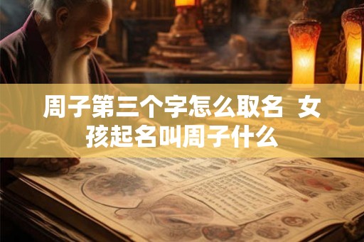 周子第三个字怎么取名  女孩起名叫周子什么