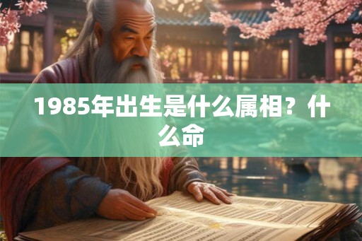1985年出生是什么属相？什么命