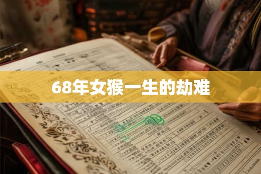 68年女猴一生的劫难