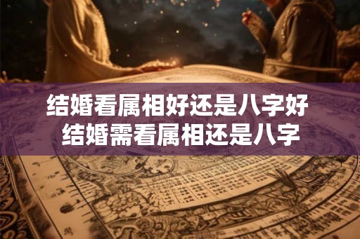 结婚看属相好还是八字好 结婚需看属相还是八字