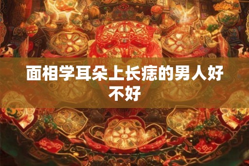 面相学耳朵上长痣的男人好不好