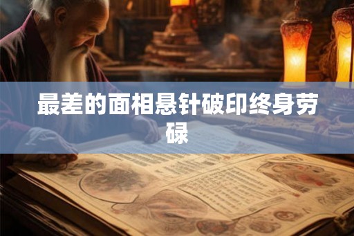 最差的面相悬针破印终身劳碌 最差的面相悬针破印终身劳碌