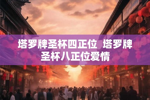 塔罗牌圣杯四正位 塔罗牌圣杯八正位爱情 塔罗牌圣杯四正位 塔罗牌圣杯八正位爱情