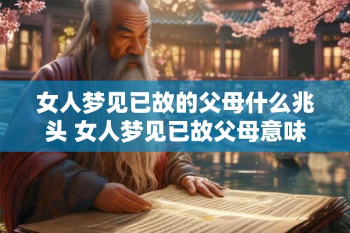 女人梦见已故的父母什么兆头 女人梦见已故父母意味着什么 女人梦见已故的父母什么兆头 女人梦见已故父母意味着什么