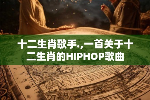 十二生肖歌手.,一首关于十二生肖的HIPHOP歌曲 十二生肖歌手.,一首关于十二生肖的HIPHOP歌曲