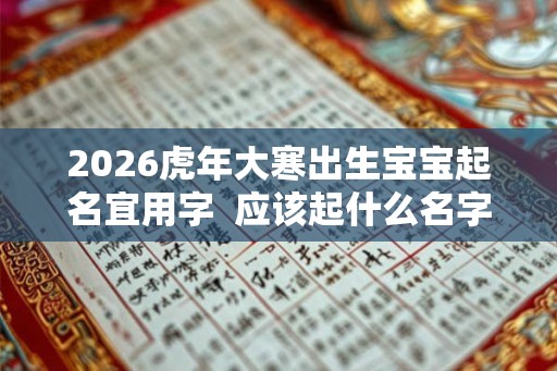 2026虎年大寒出生宝宝起名宜用字  应该起什么名字