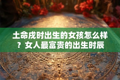 土命戌时出生的女孩怎么样?女人最富贵的出生时辰 土命戌时出生的女孩怎么样?女人最富贵的出生时辰