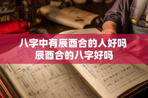 八字中有辰酉合的人好吗 辰酉合的八字好吗 八字中有辰酉合的人好吗 辰酉合的八字好吗