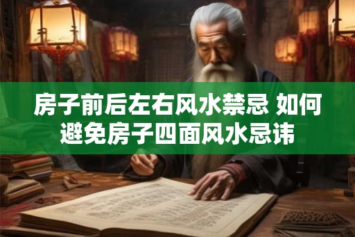 房子前后左右风水禁忌 如何避免房子四面风水忌讳