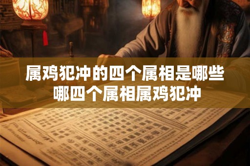 属鸡犯冲的四个属相是哪些 哪四个属相属鸡犯冲