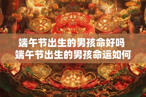端午节出生的男孩命好吗 端午节出生的男孩命运如何