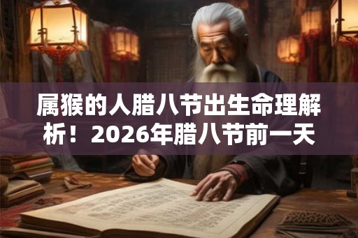 属猴的人腊八节出生命理解析！2026年腊八节前一天是吉日