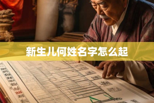 新生儿何姓名字怎么起