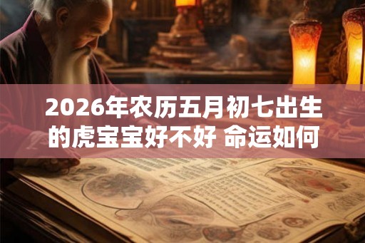 2026年农历五月初七出生的虎宝宝好不好 命运如何