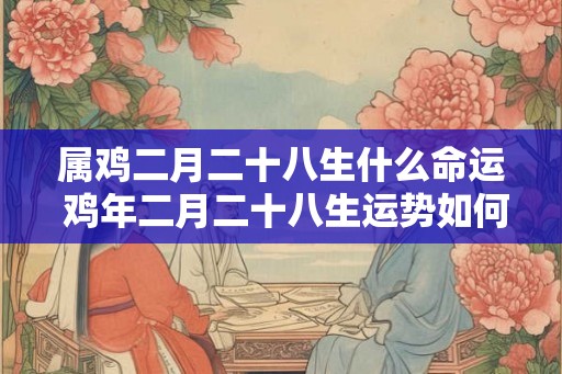 属鸡二月二十八生什么命运 鸡年二月二十八生运势如何