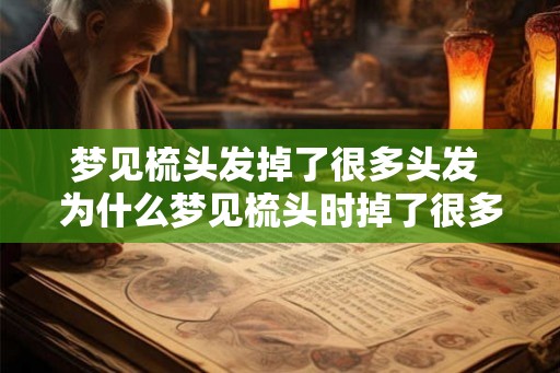 梦见梳头发掉了很多头发 为什么梦见梳头时掉了很多头发