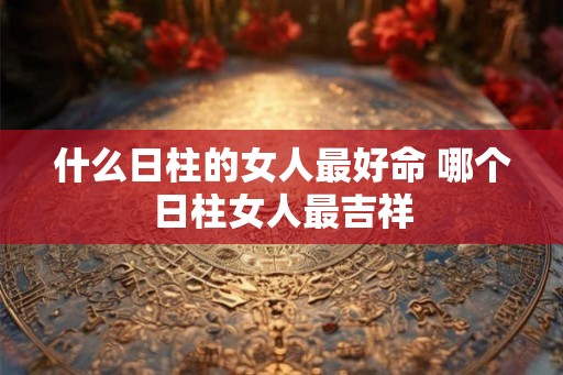 什么日柱的女人最好命 哪个日柱女人最吉祥