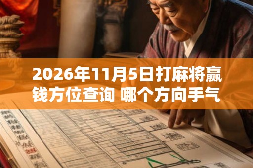 2026年11月5日打麻将赢钱方位查询 哪个方向手气佳