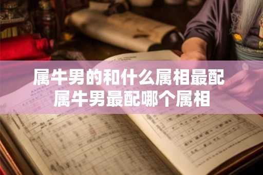 属牛男的和什么属相最配 属牛男最配哪个属相