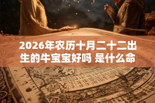 2026年农历十月二十二出生的牛宝宝好吗 是什么命