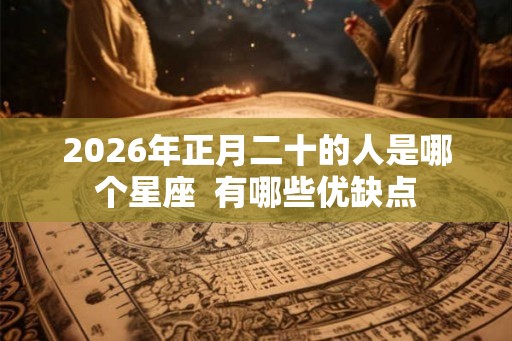 2026年正月二十的人是哪个星座  有哪些优缺点