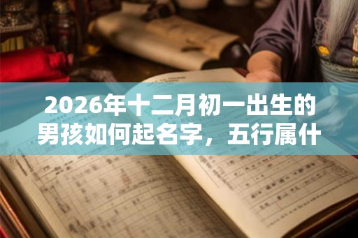 2026年十二月初一出生的男孩如何起名字,五行属什么 2026年十二月初一出生的男孩如何起名字,五行属什么