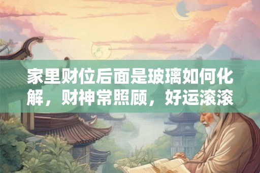 家里财位后面是玻璃如何化解，财神常照顾，好运滚滚来！