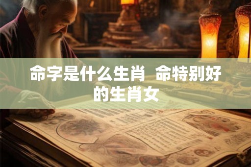 命字是什么生肖 命特别好的生肖女 命字是什么生肖 命特别好的生肖女