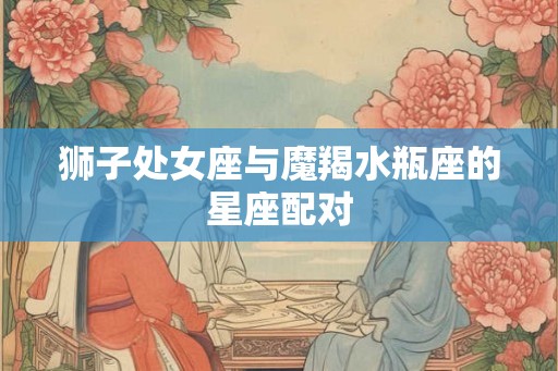 狮子处女座与魔羯水瓶座的星座配对