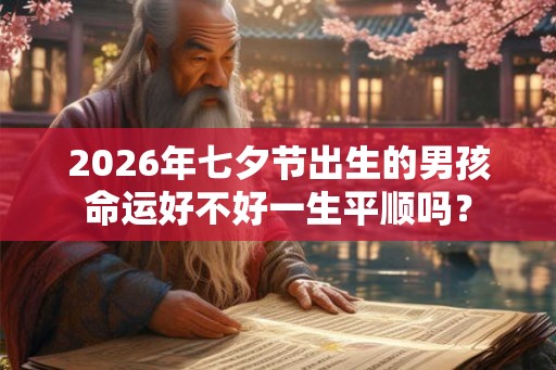 2026年七夕节出生的男孩命运好不好一生平顺吗? 2026年七夕节出生的男孩命运好不好一生平顺吗?