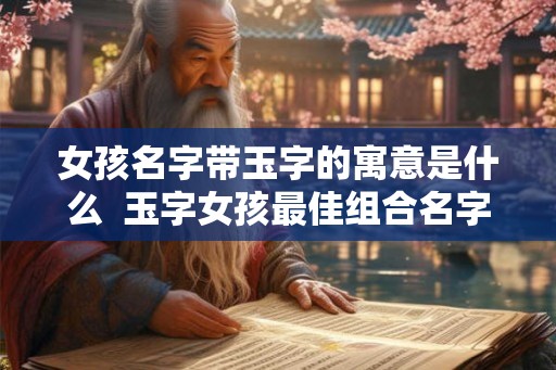 女孩名字带玉字的寓意是什么  玉字女孩最佳组合名字