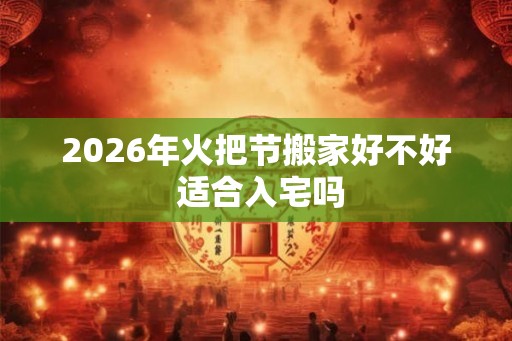 2026年火把节搬家好不好 适合入宅吗