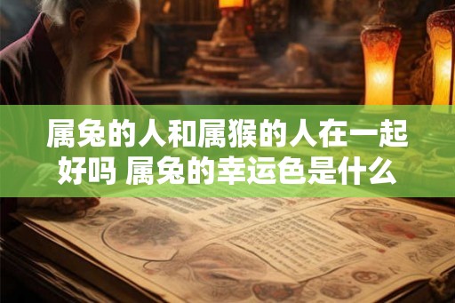 属兔的人和属猴的人在一起好吗 属兔的幸运色是什么 属兔的人和属猴的人在一起好吗 属兔的幸运色是什么