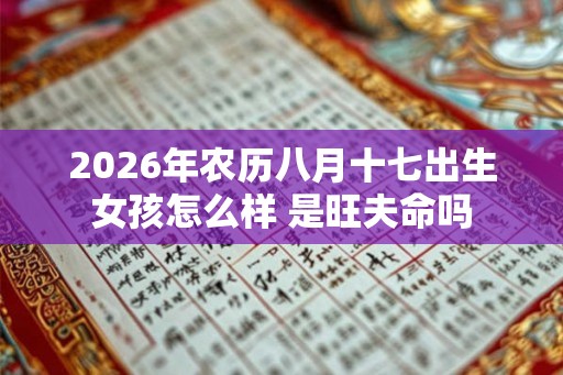 2026年农历八月十七出生女孩怎么样 是旺夫命吗