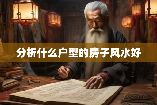分析什么户型的房子风水好