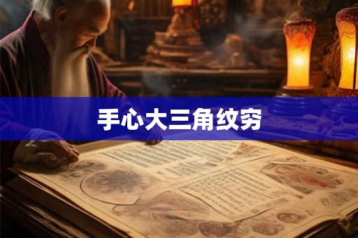 手心大三角纹穷