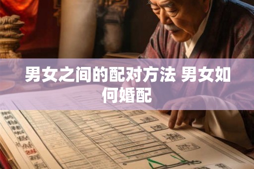 男女之间的配对方法 男女如何婚配